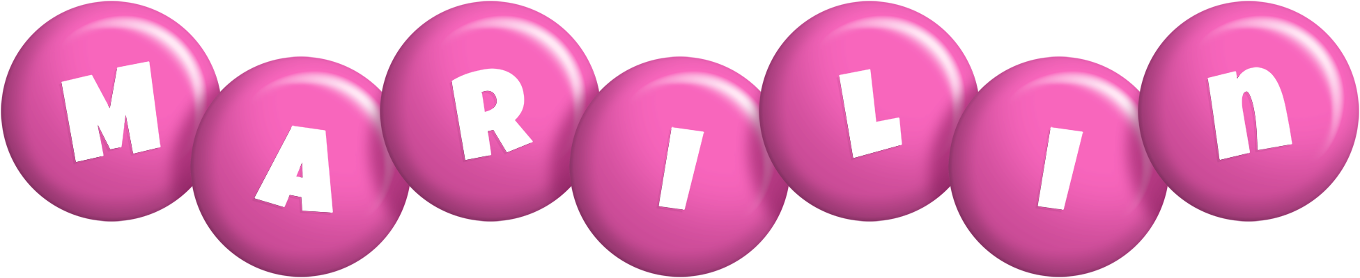 Marilin candy-pink logo
