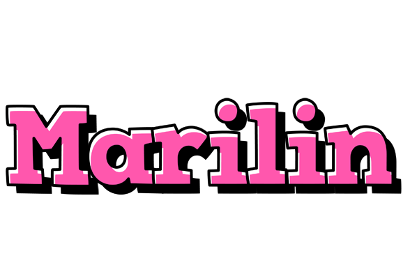 Marilin girlish logo
