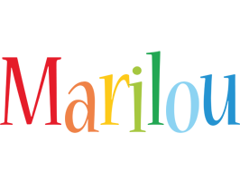 Marilou birthday logo