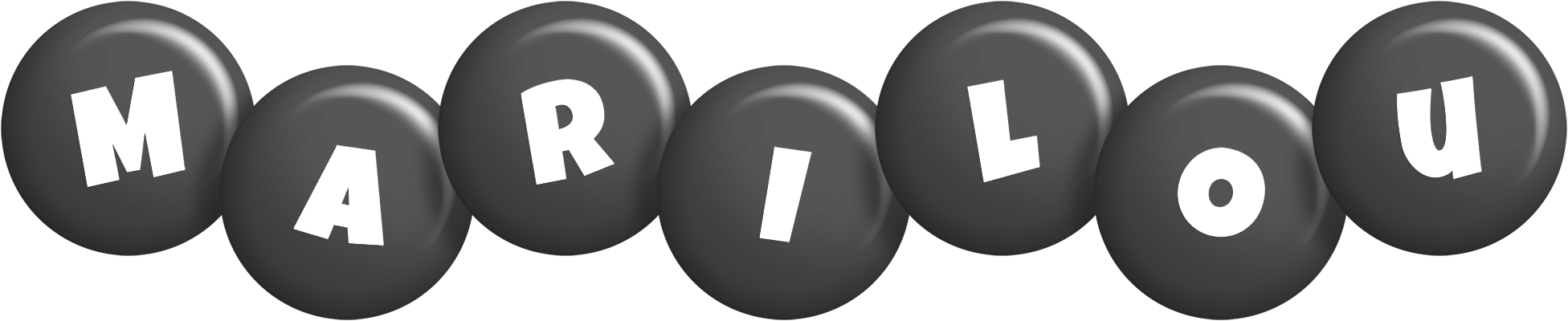 Marilou candy-black logo