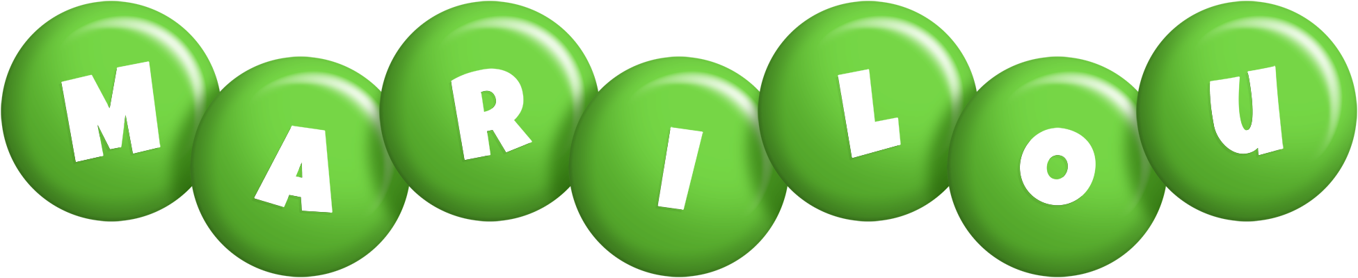 Marilou candy-green logo