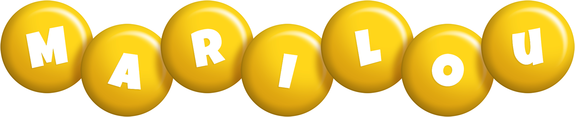 Marilou candy-yellow logo