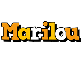 Marilou cartoon logo