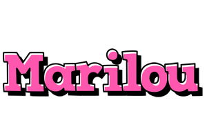 Marilou girlish logo