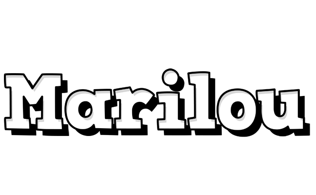 Marilou snowing logo