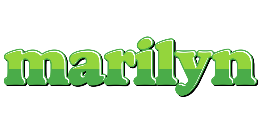 Marilyn apple logo