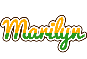 Marilyn banana logo