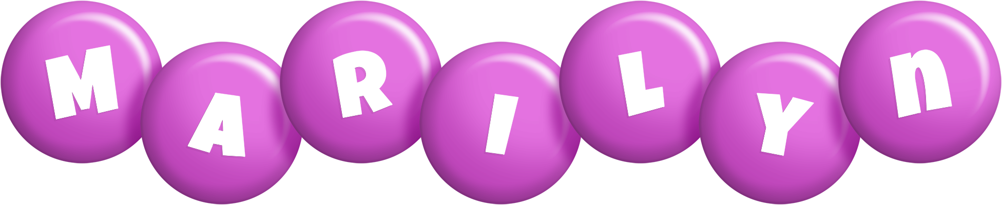 Marilyn candy-purple logo