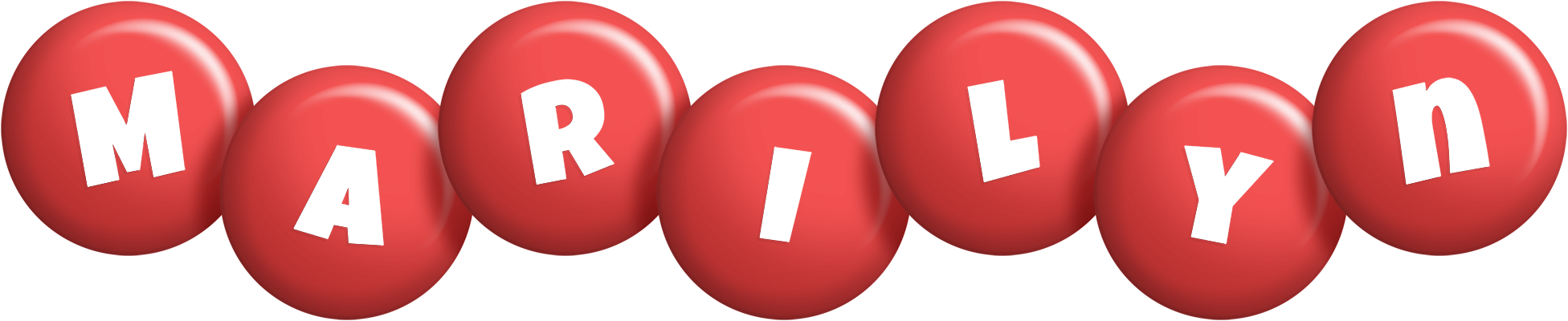 Marilyn candy-red logo