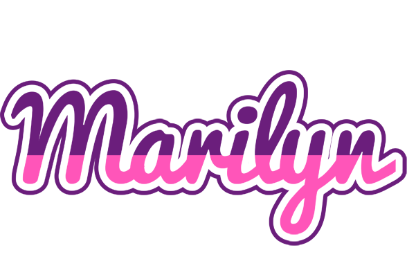 Marilyn cheerful logo