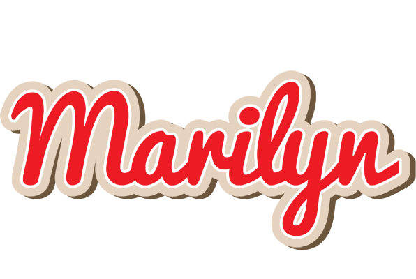 Marilyn chocolate logo