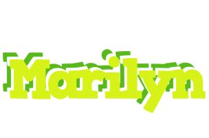 Marilyn citrus logo