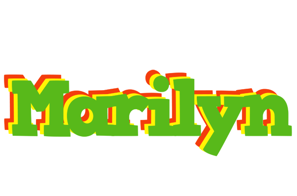 Marilyn crocodile logo
