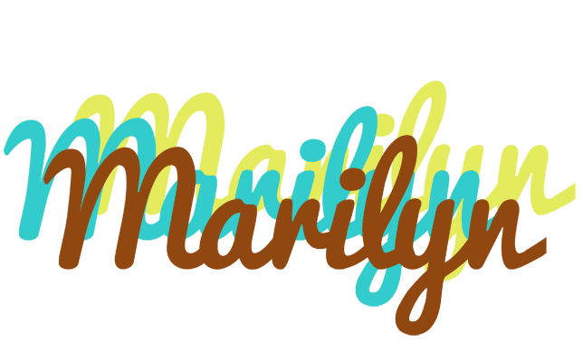 Marilyn cupcake logo