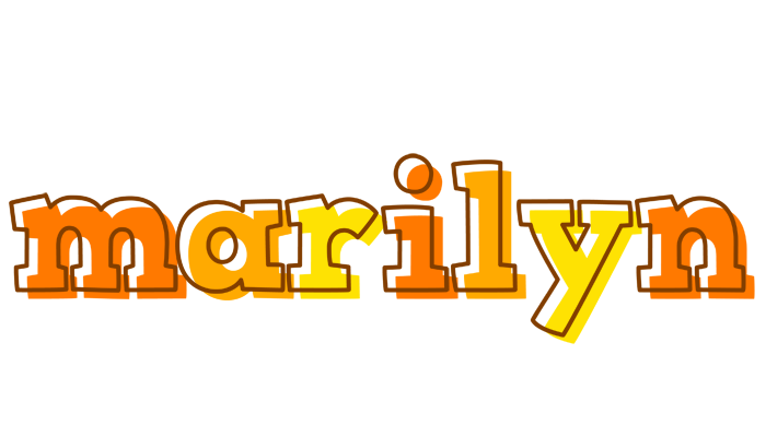 Marilyn desert logo