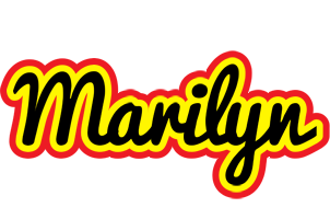 Marilyn flaming logo