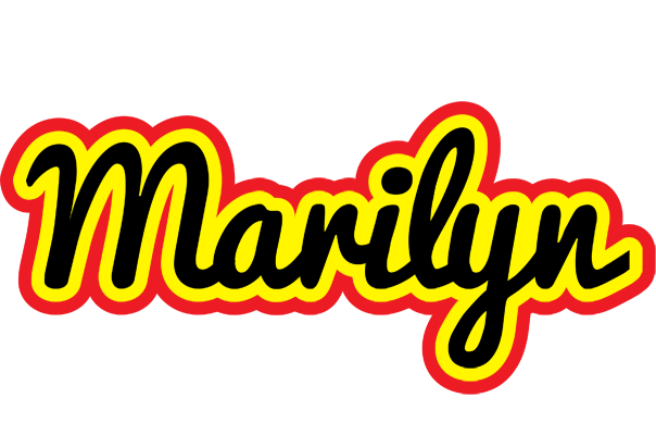 Marilyn flaming logo
