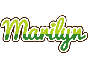 Marilyn golfing logo