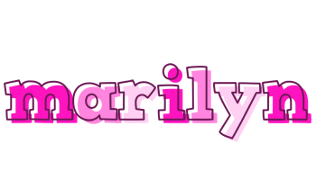 Marilyn hello logo