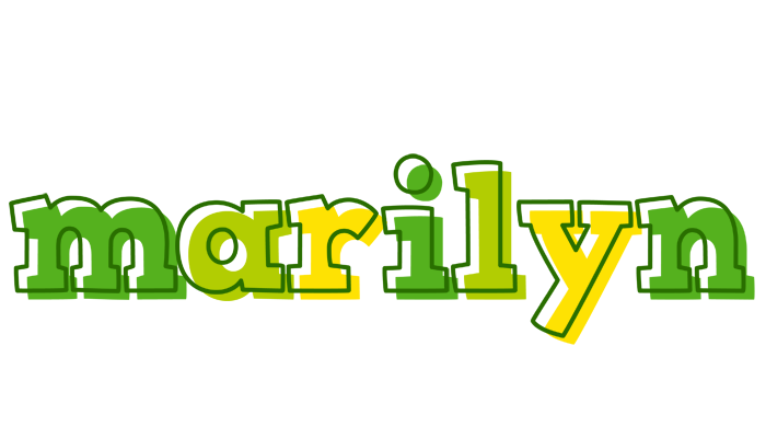 Marilyn juice logo
