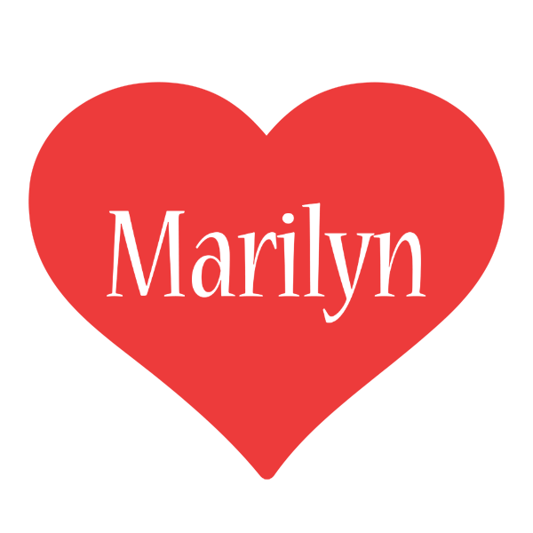 Marilyn love logo