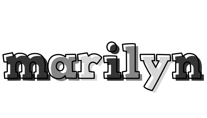 Marilyn night logo