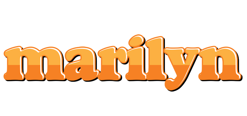 Marilyn orange logo