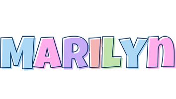 Marilyn pastel logo