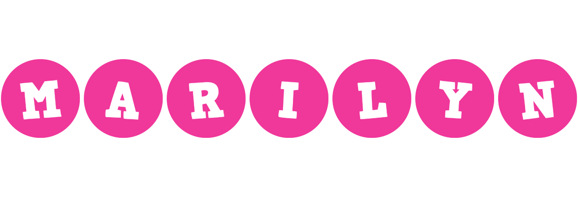 Marilyn poker logo