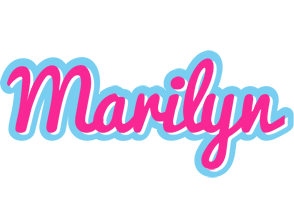 Marilyn popstar logo