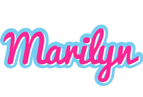 Marilyn popstar logo