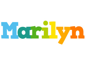 Marilyn rainbows logo