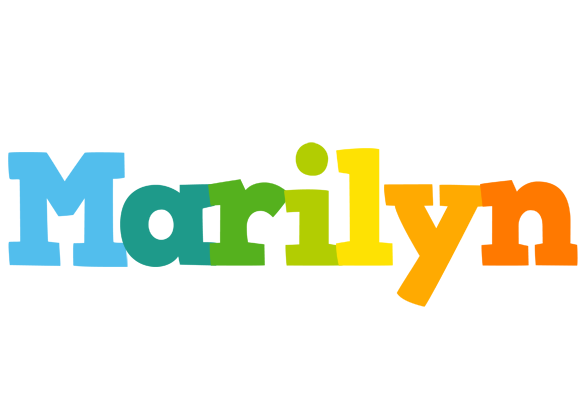 Marilyn rainbows logo