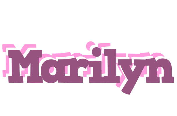 Marilyn relaxing logo