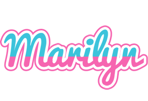 Marilyn woman logo