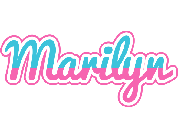 Marilyn woman logo