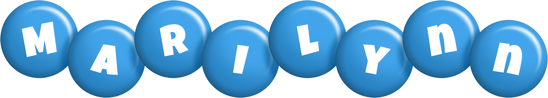 Marilynn candy-blue logo