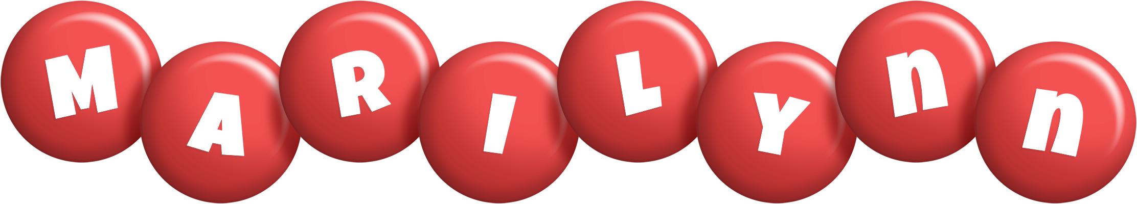 Marilynn candy-red logo