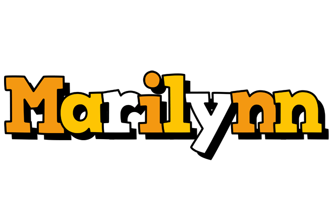 Marilynn cartoon logo