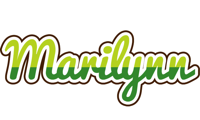 Marilynn golfing logo