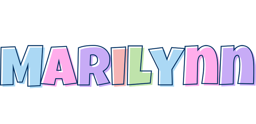 Marilynn pastel logo