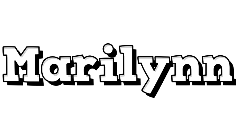 Marilynn snowing logo