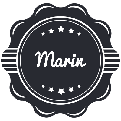Marin badge logo