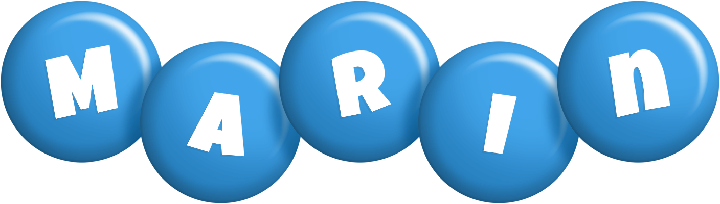 Marin candy-blue logo