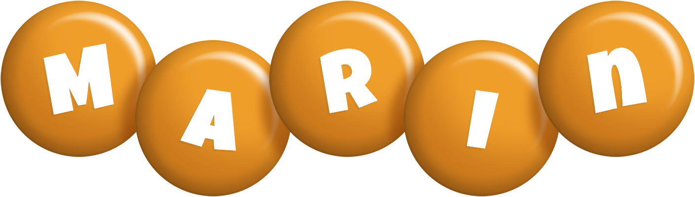 Marin candy-orange logo