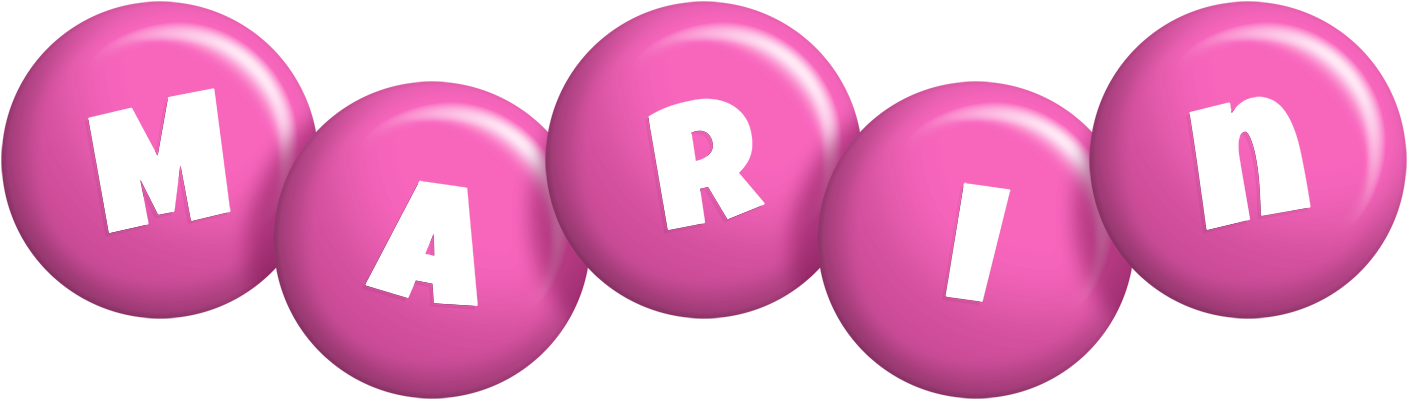 Marin candy-pink logo