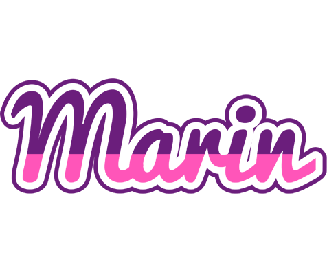 Marin cheerful logo