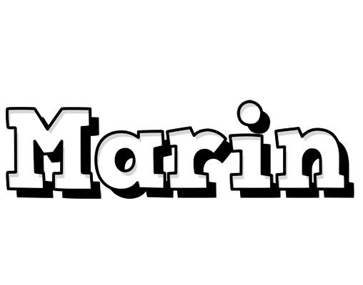 Marin snowing logo