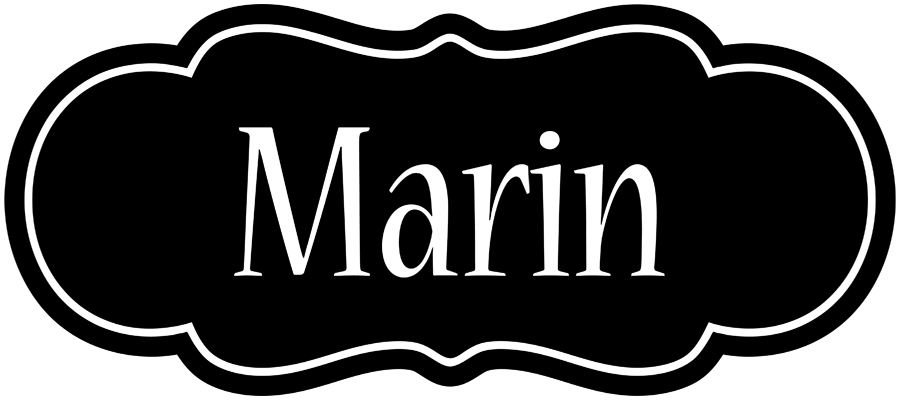 Marin welcome logo