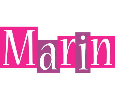 Marin whine logo